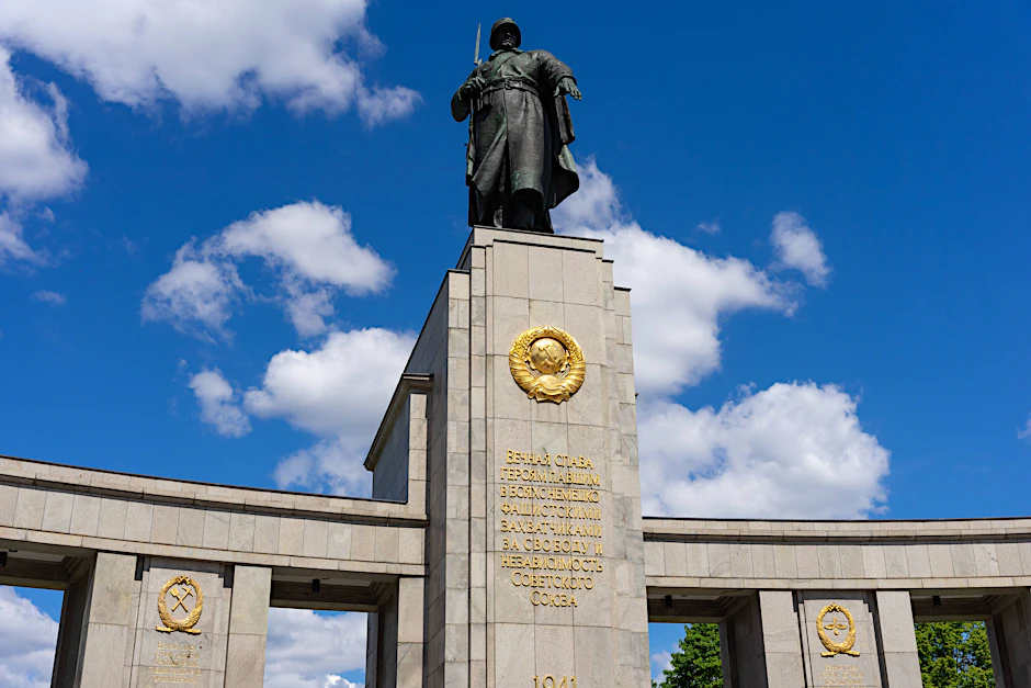 Das Sowjetische Ehrenmal im Tiergarten. Die Grünen werben für ein neu definiertes Gedenken.