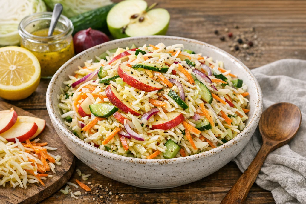Kennen Sie Iss-dich-schlank-Salat? Dieser frische Salat ist der Hit!