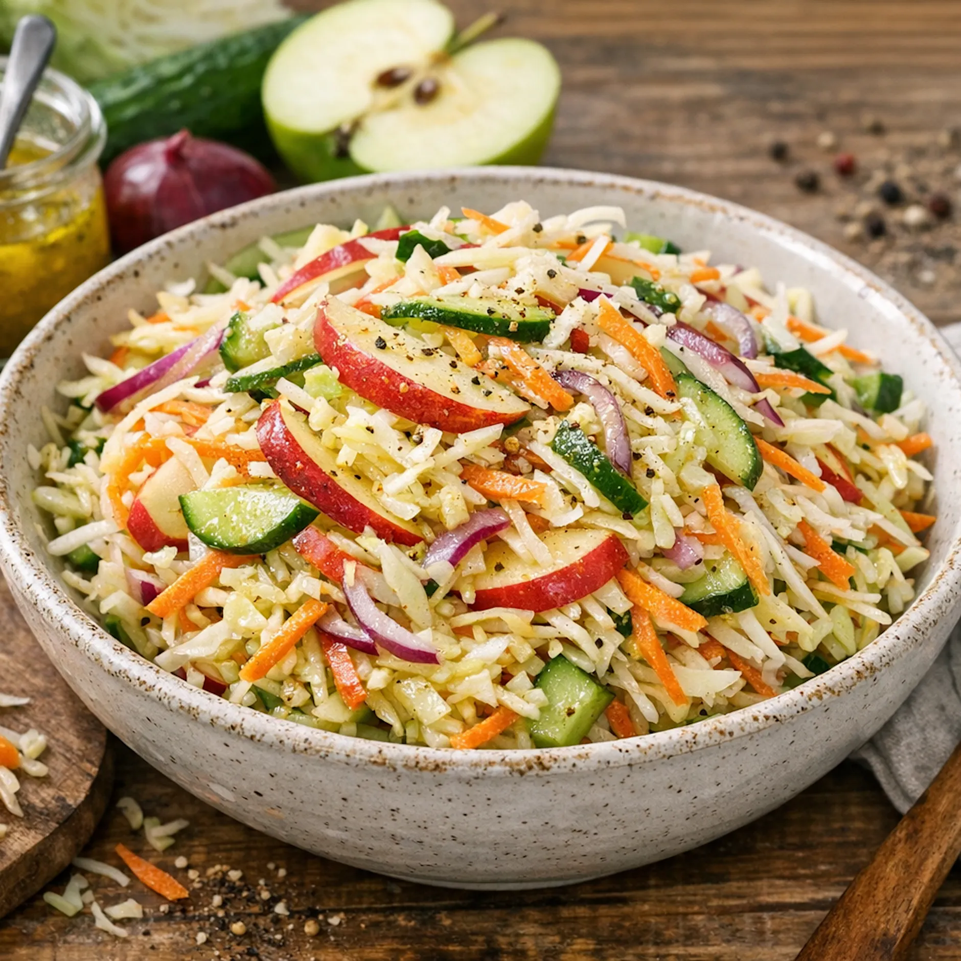 Kennen Sie Iss-dich-schlank-Salat? Dieser frische Salat ist der Hit!