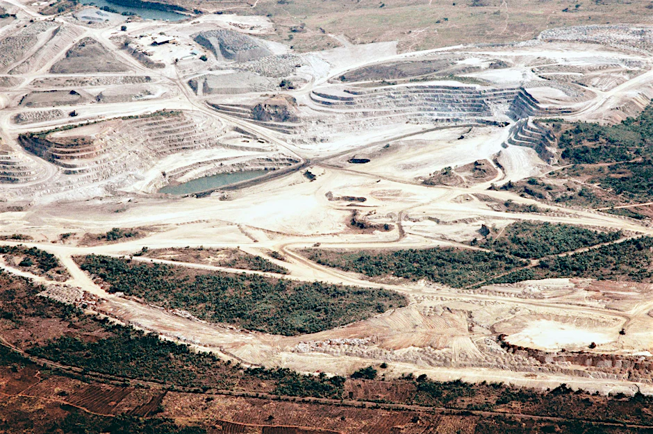 Kobalt-Mine in Luswishi im Kongo.