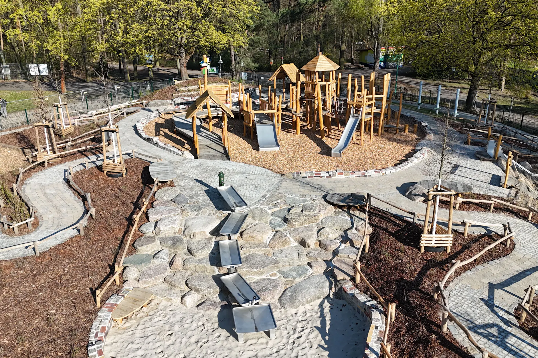 Spielplatz im FEZ in Köpenick eröffnet neu und ist jetzt einzigartig