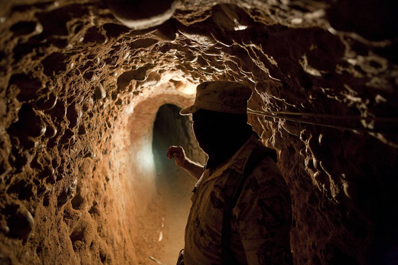 Hauptstadt der Tunnel: Der unterirdische Grenzkrieg zwischen Mexiko und den USA