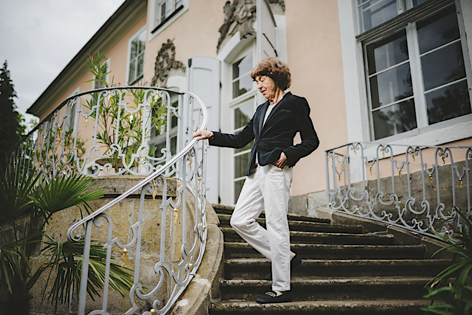 Ilse von Schönberg lebt seit 1998 auf Schloss Reichstädt, das sie sanierte.