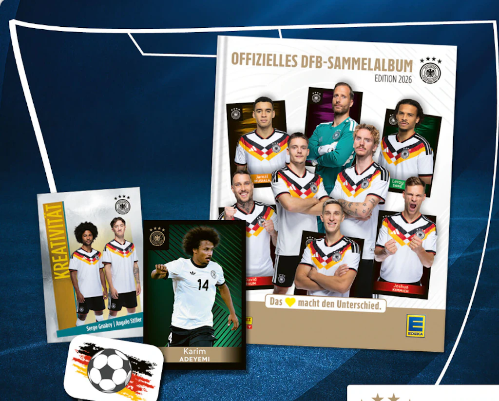 Panini-Sammelkarten: Edeka schickt das falsche DFB-Team zur Fußball-WM