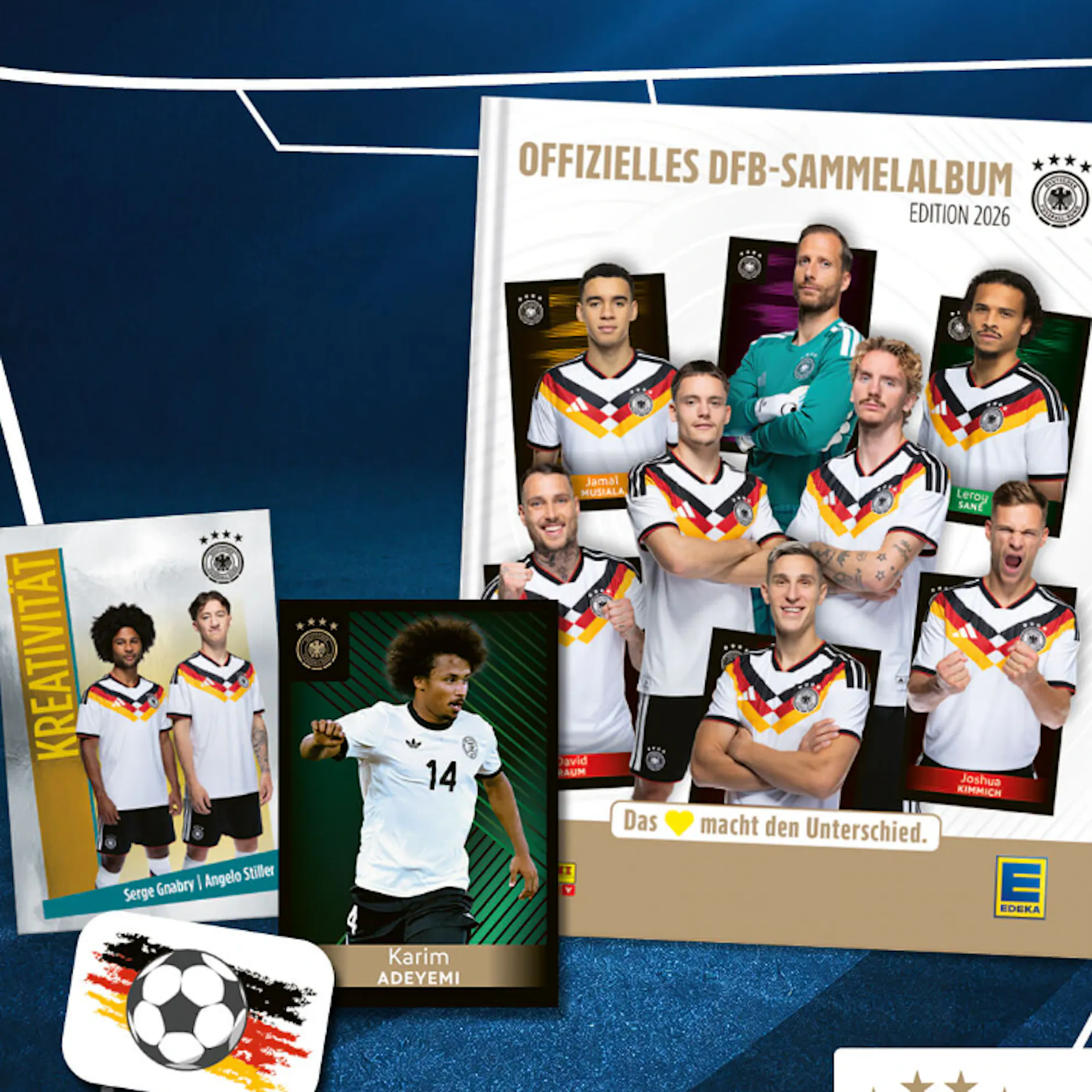 Panini-Sammelkarten: Edeka schickt das falsche DFB-Team zur Fußball-WM