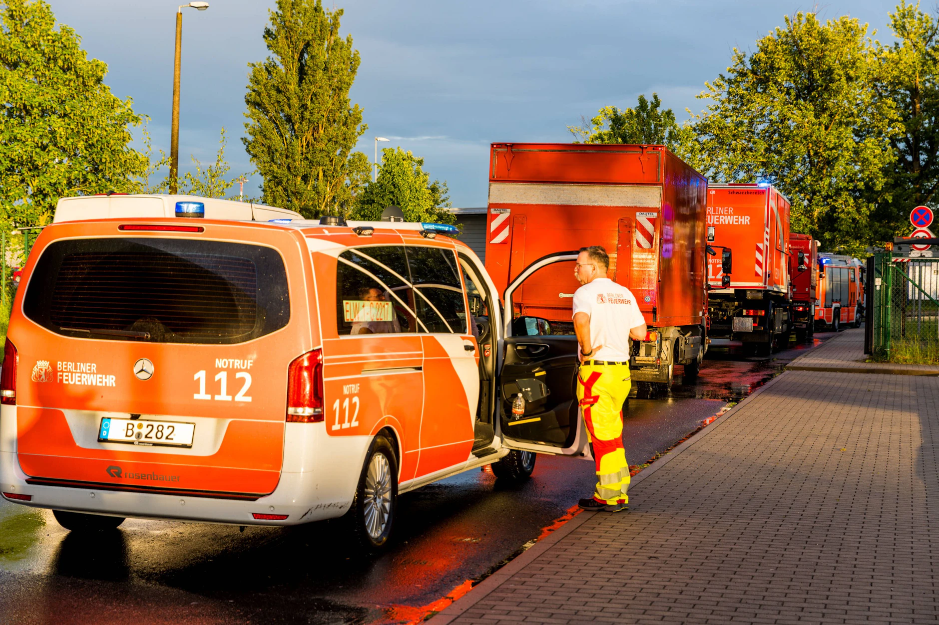 Bei dem Intensivtransport kam Spezialtechnik zum Einsatz.