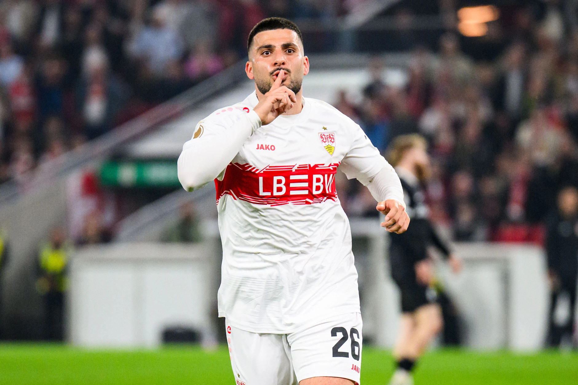 Trotz heftiger Kritik vom Bundestrainer: Deniz Undav vom VfB Stuttgart hat es ins deutsche WM-Aufgebot geschafft.