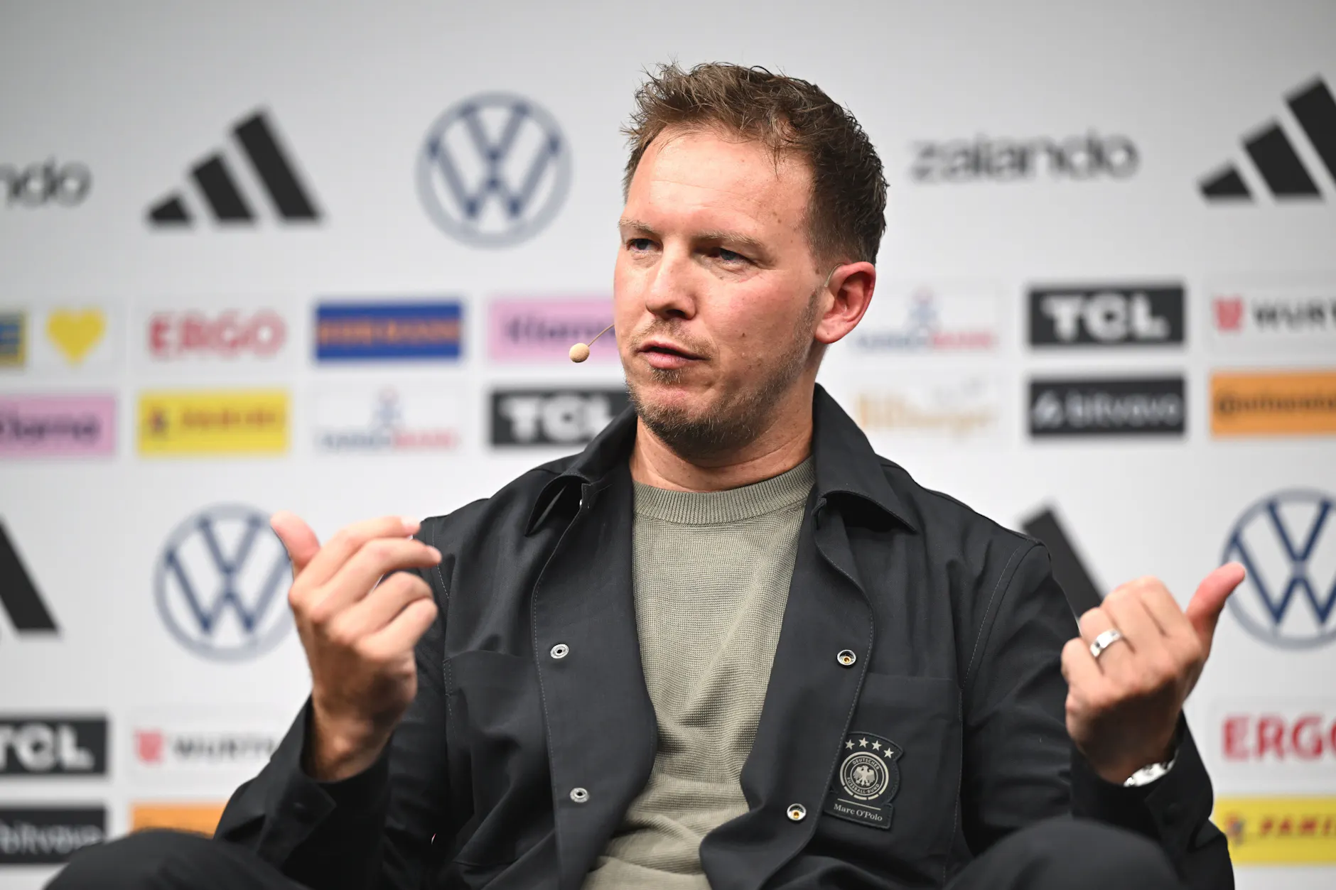 Bundestrainer Julian Nagelsmann stellte am Donnerstag bei einer Pressekonferenz den deutschen Kader für die Fußball-Weltmeisterschaft 2026 in Kanada, Mexiko und den USA vor.