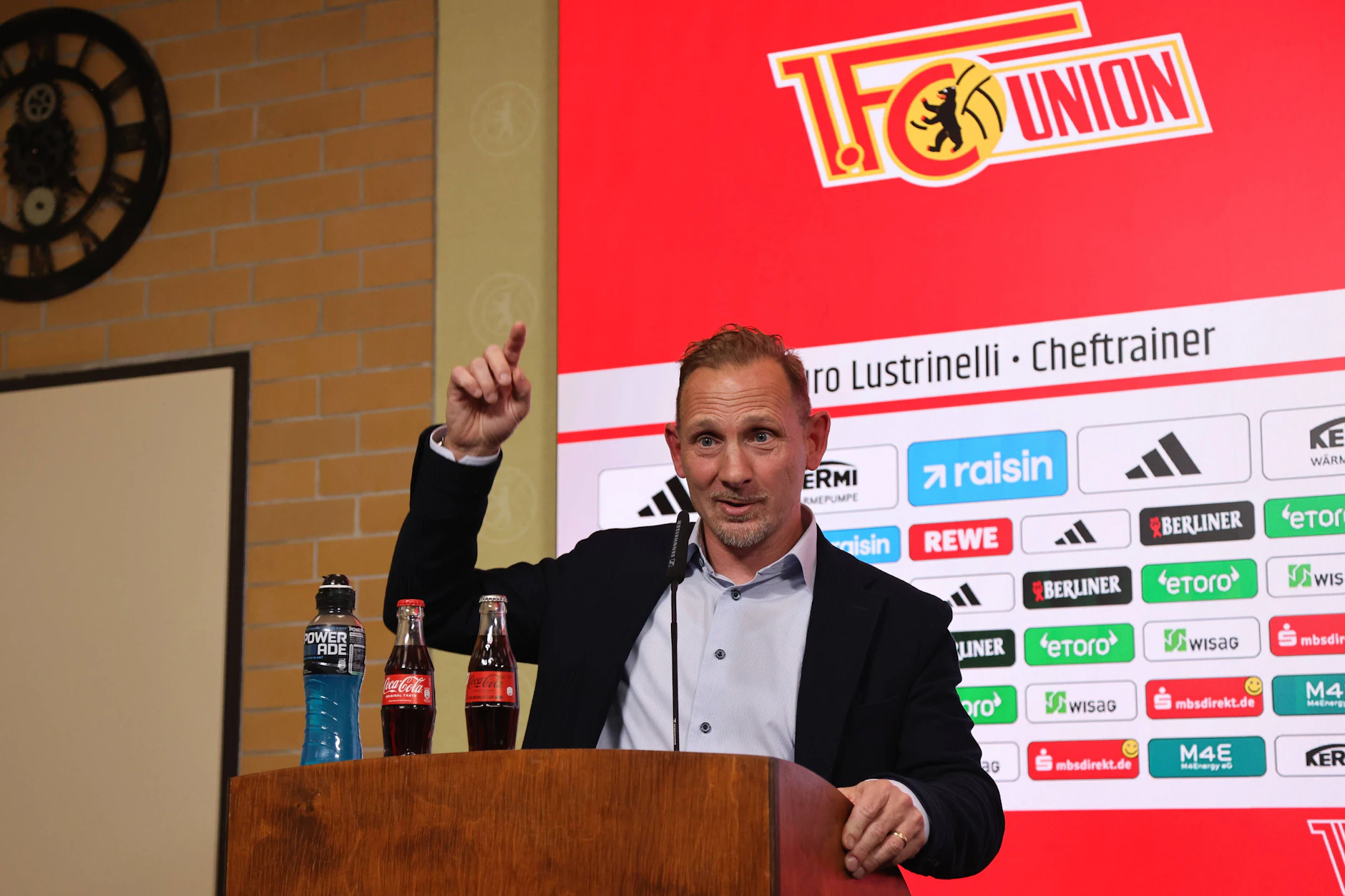 Mauro Lustrinelli soll dem 1. FC Union Berlin zu einem neuen Spielstil verhelfen.