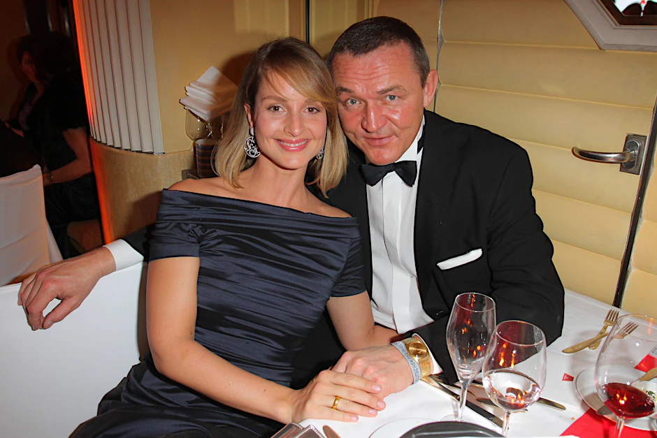 Schauspielerin Lara Joy Körner und Heiner Pollert im Jahr 2012.