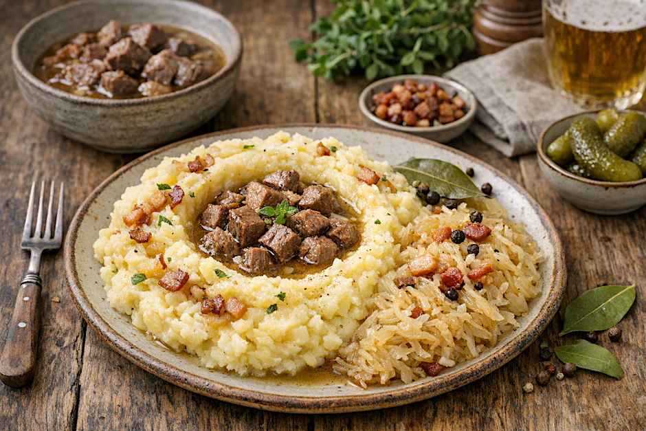 Oberlausitzer Deichelmauke ist ein Klassiker der Hausmannskost. Mit unserem einfachen Rezept bereiten Sie das Gericht ganz einfach zu.