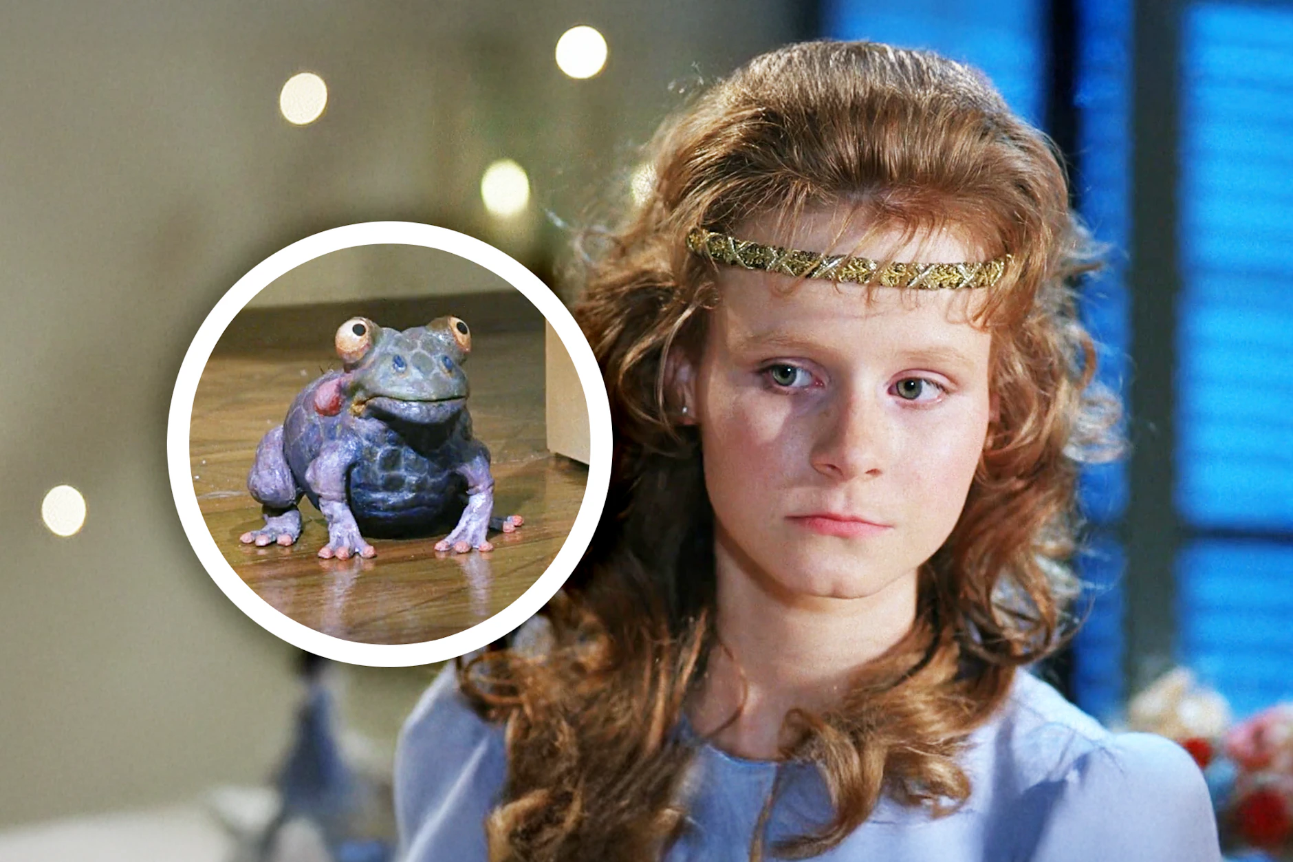 Die Prinzessin und der Frosch im Märchen vom Froschkönig, das die DEFA in der DDR im Jahr 1988 verfilmte.