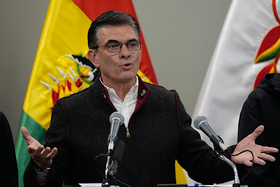Der bolivianische Präsident Rodrigo Paz