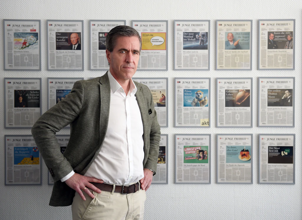 Dieter Stein, Gründer und Geschäftsführer der rechtskonservativen Wochenzeitung Junge Freiheit.