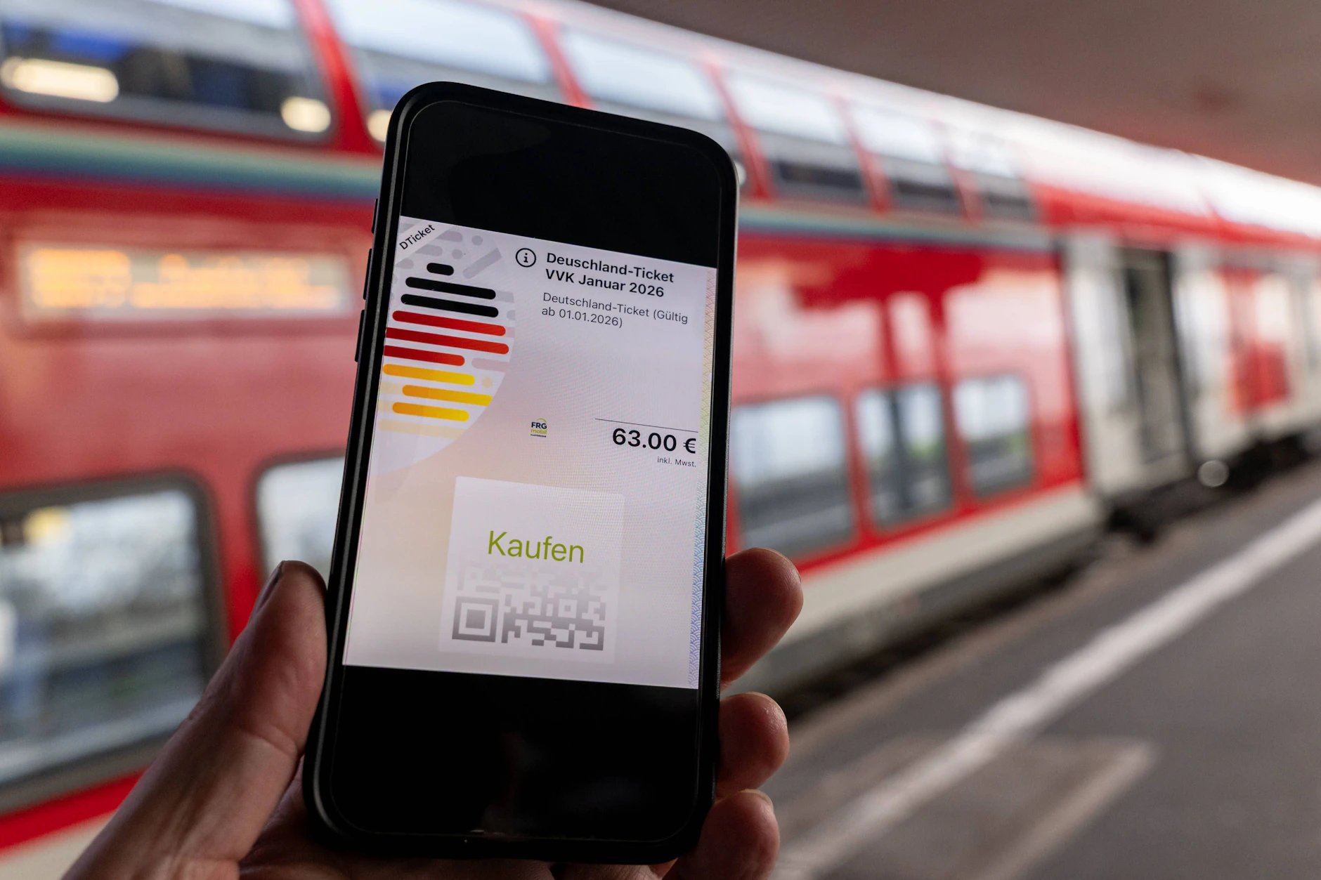 Bürgergeldempfänger sollen bald das Deutschlandticket bekommen.