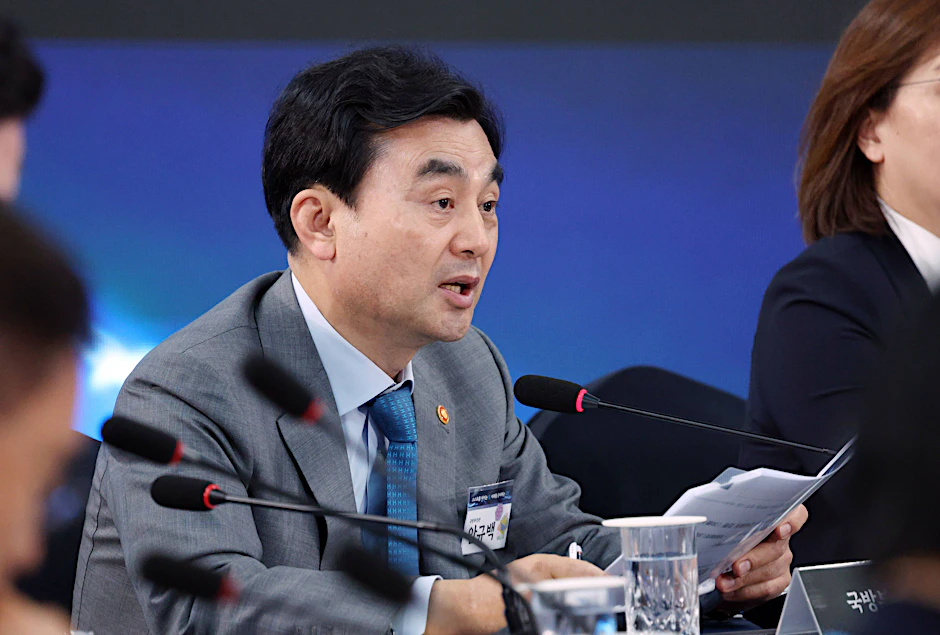Der südkoreanische Verteidigungsminister Ahn Gyu-back