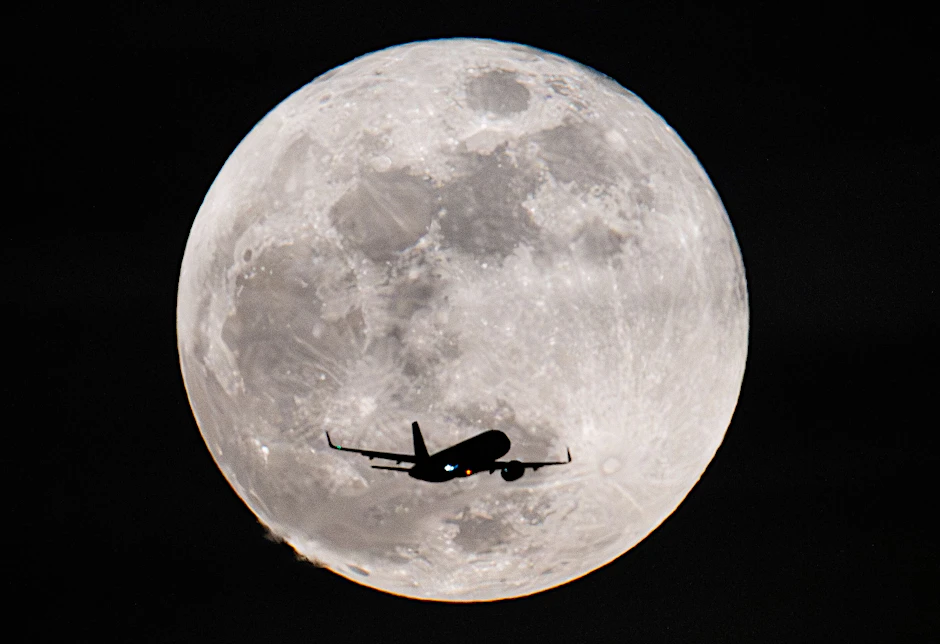 Im Mai leuchtet der Vollmond gleich zweimal.