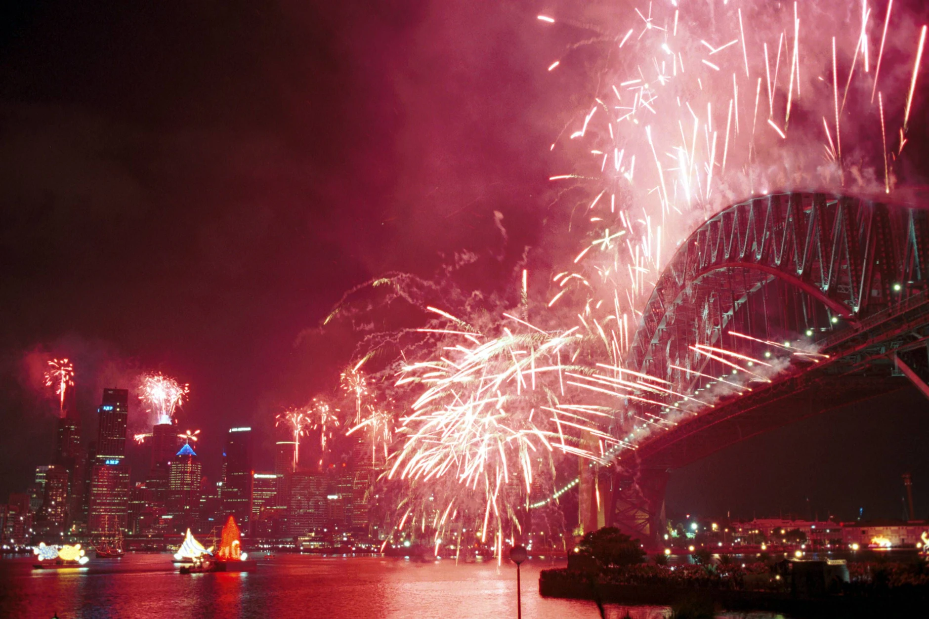Sydney hat das größte Silvester-Feuerwerk der Welt. In Australien beginnt das neue Jahr zuerst.