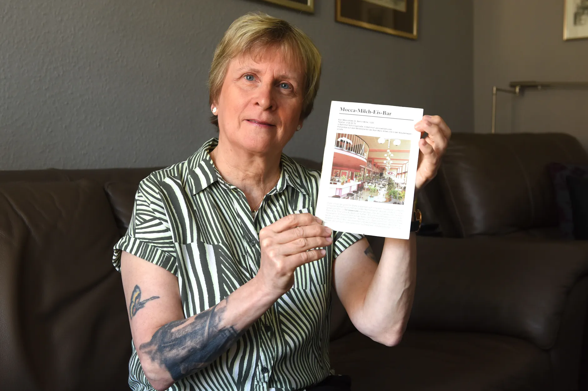 Yvonne Kempa denkt noch heute gern an die Zeit in der Mokka-Milch-Eisbar zurück. Den neu eröffneten Laden will die Berlinerin auf jeden Fall besuchen.