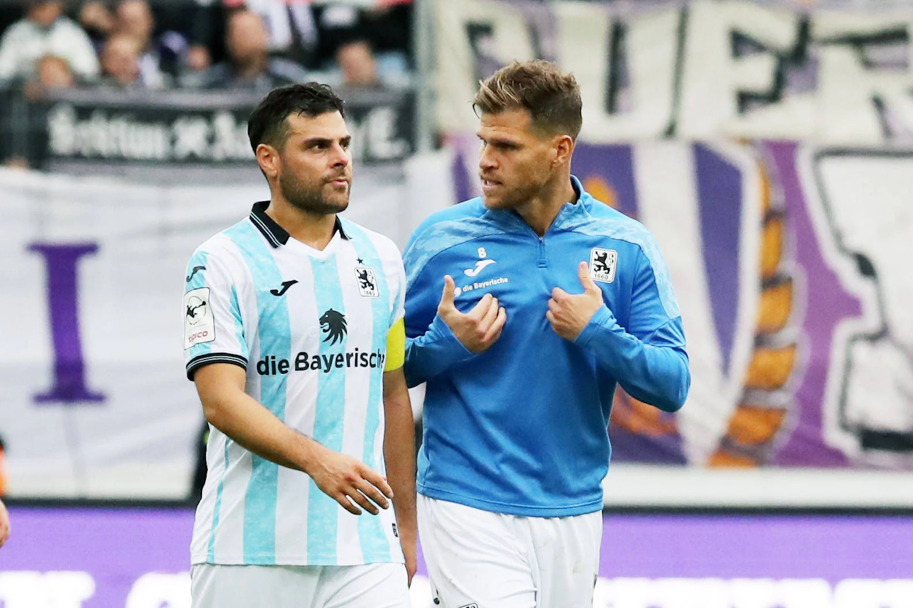 Ex-Unioner Kevin Volland und Ex-Herthaner Florian Niederlechner gingen 2025 zurück zu ihrem Heimatverein TSV 1860 München. Jetzt droht dem Klub der Total-Absturz.