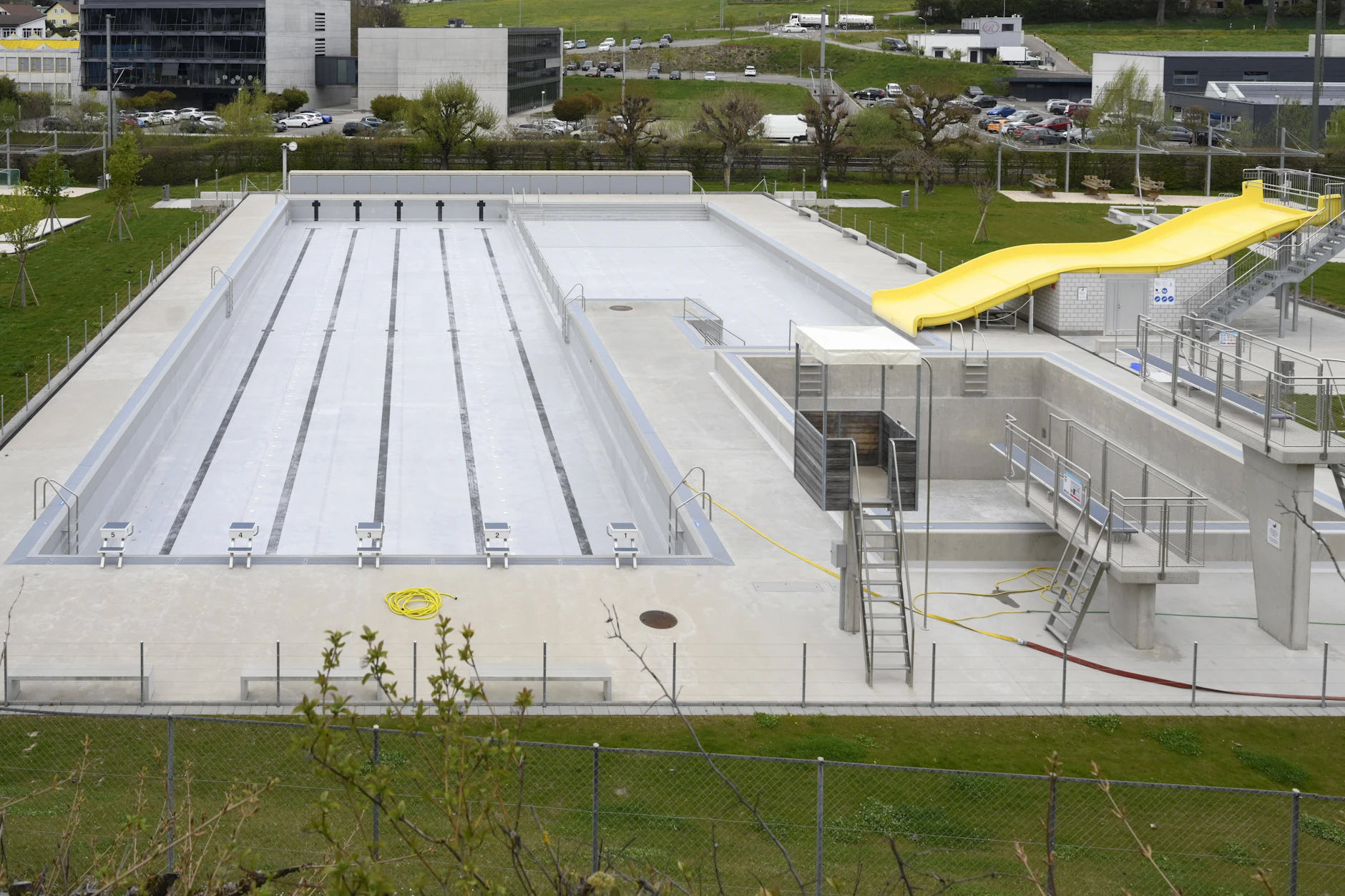 In diesem Freibad in Porrentruy gelten strenge Beschränkungen für Ausländer.