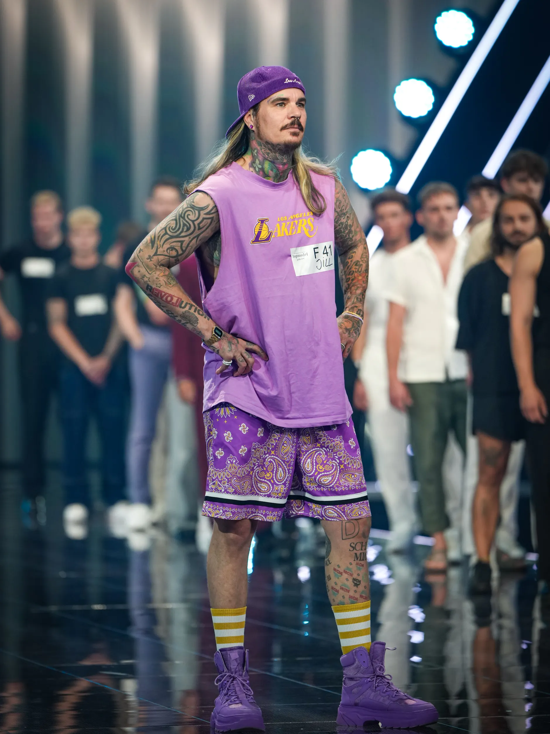 Jill Deimel beim GNTM-Casting