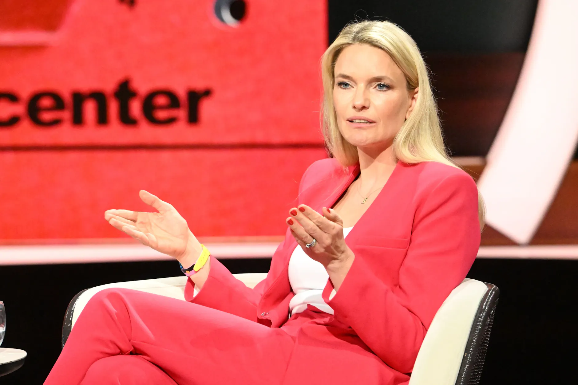 Sarah Tacke zu Gast bei Markus Lanz im Mai 2026.