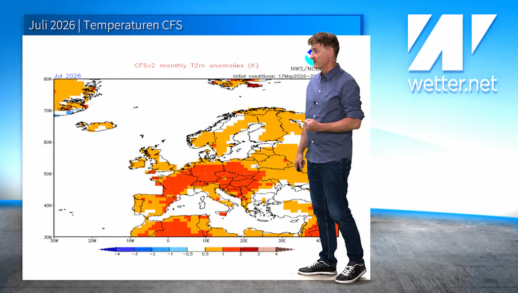 Unwetter-Warnung: Hier donnert und blitzt es noch – und hier wird der Sommer viel zu warm