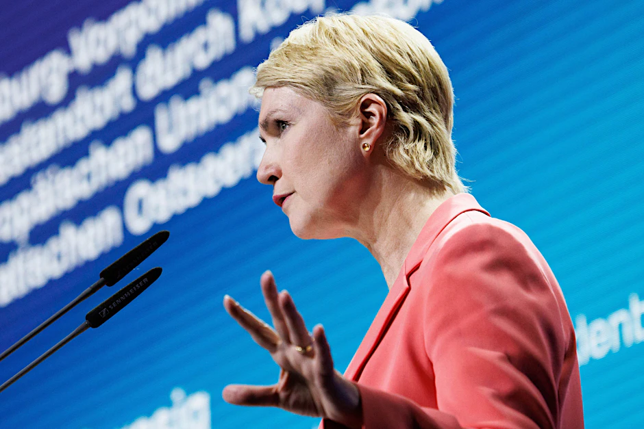 Manuela Schwesig (SPD), Ministerpräsidentin von Mecklenburg-Vorpommern