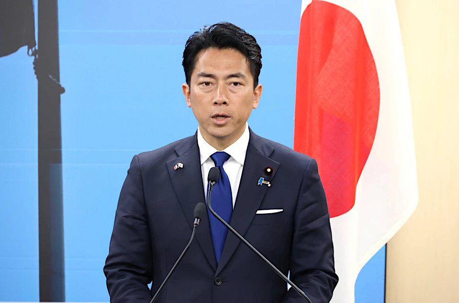 Japans Verteidigungsminister Shinjiro Koizumi