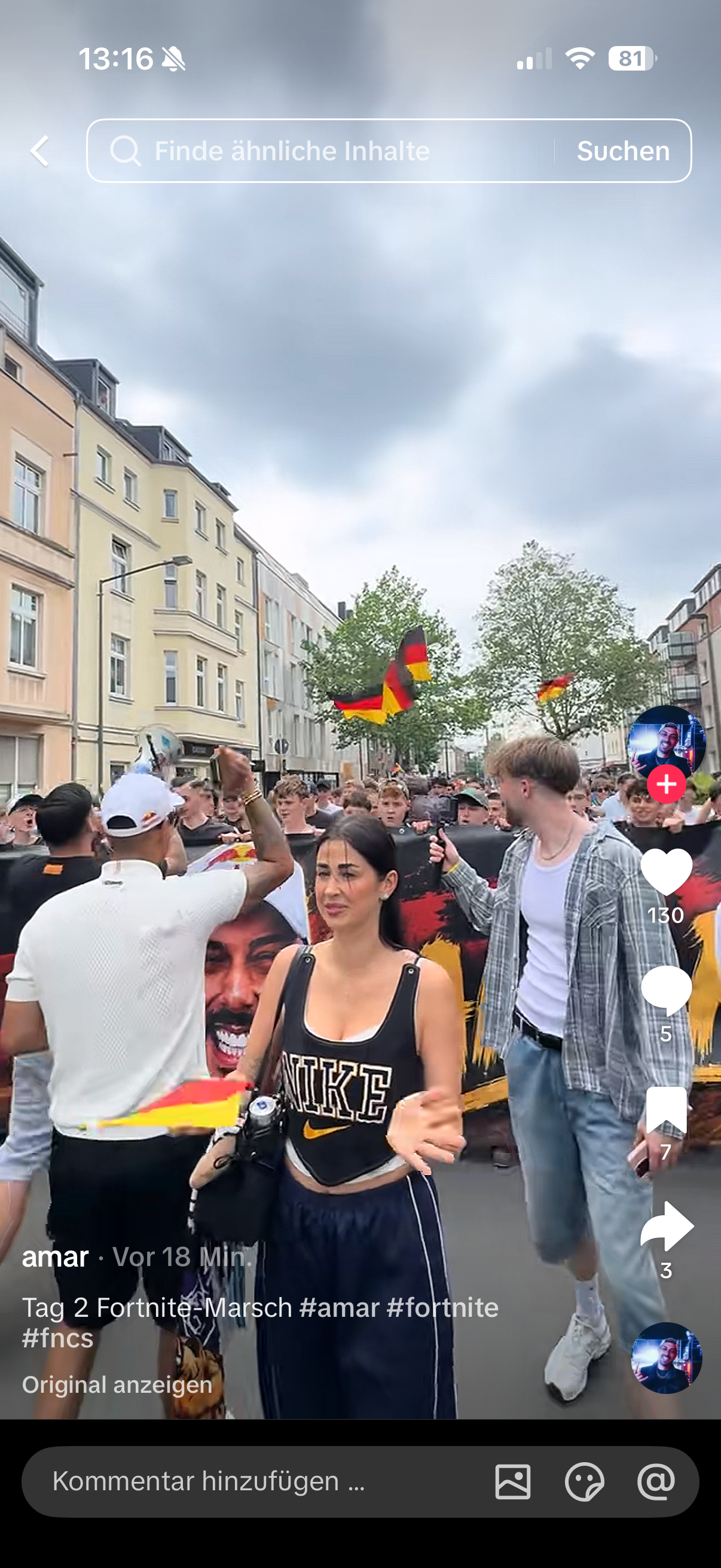 Fortnite-Fanmarsch: Hunderte Jugendliche marschieren für Deutschland