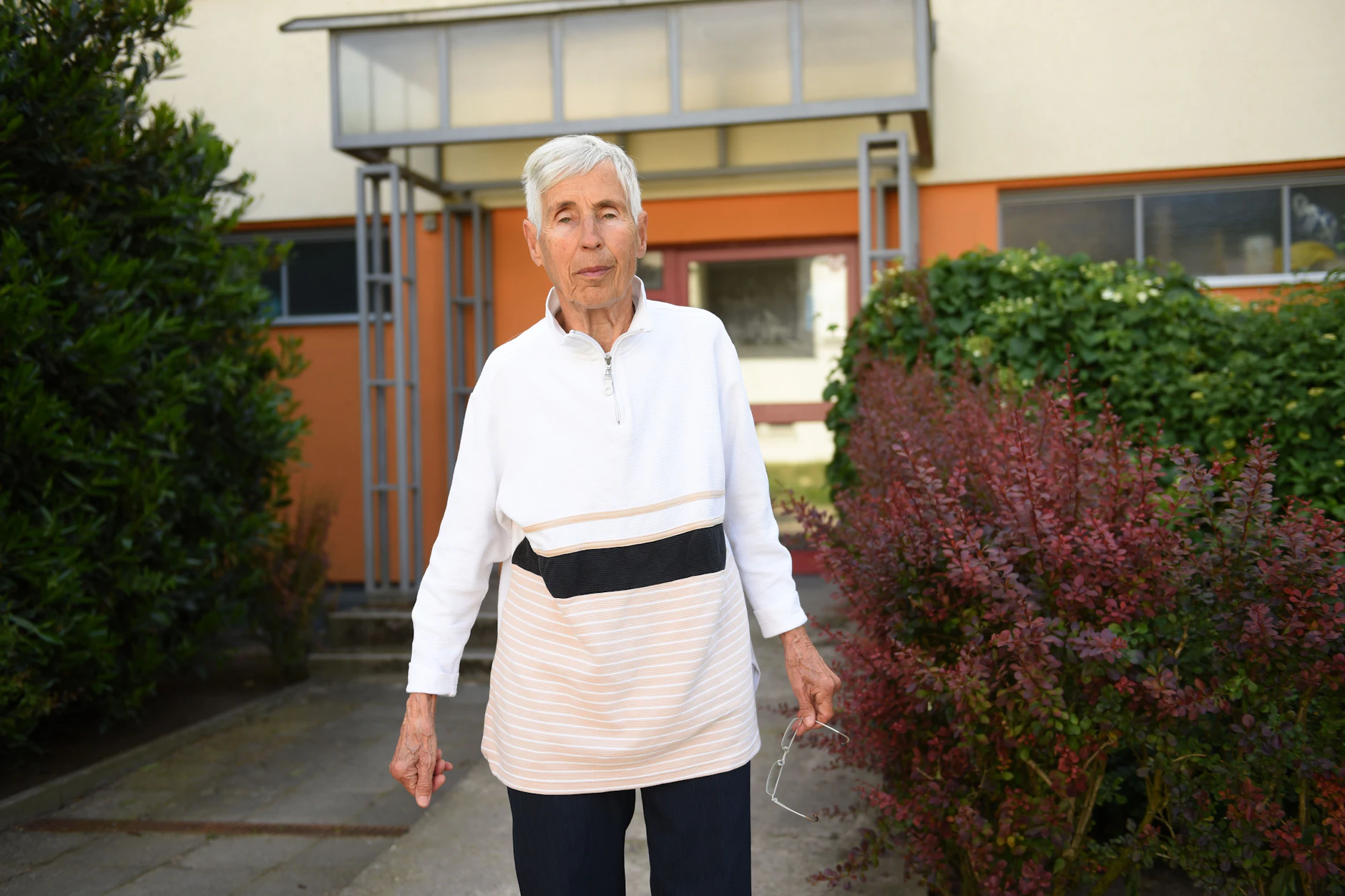Mechthild (83) wohnt bereits seit 60 Jahren in der Karower Chaussee.