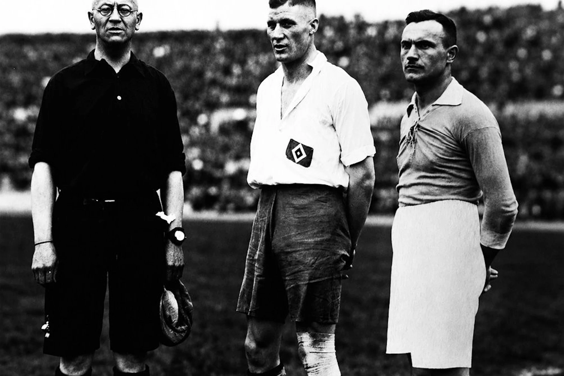 1923 bestreitet Union Oberschöneweide das Endspiel um die Deutsche Meisterschaft, unterliegt dem HSV aber mit 0:3.
