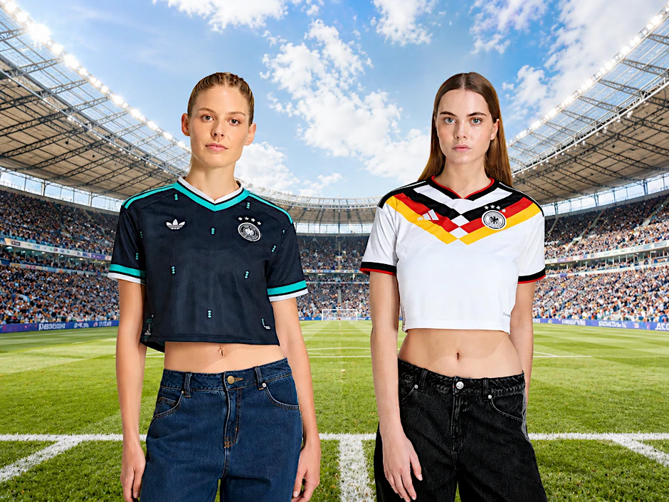 So sexy sehen Adidas' neue WM-Trikots für die Frauen aus.