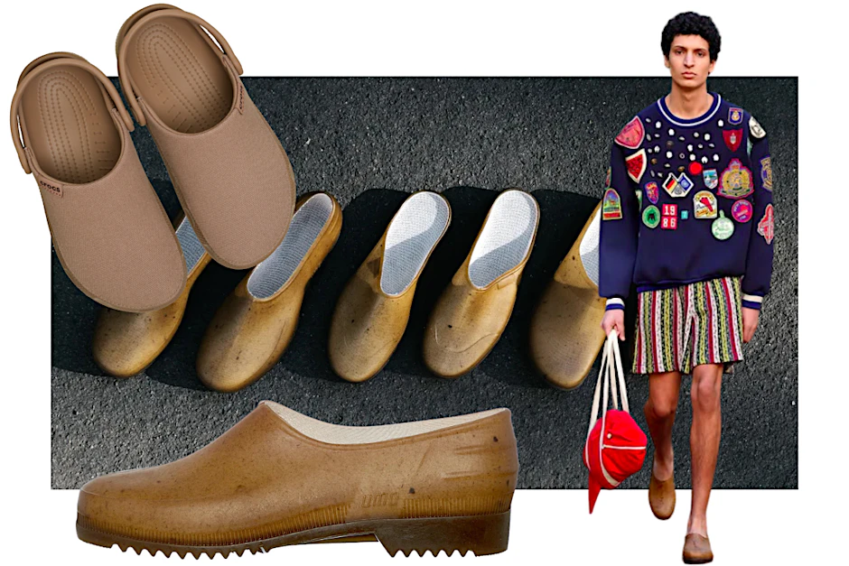 Ein Zeichen der urbanen Outdoor-Sehnsucht? Gartenschuhe sind der Trendschuh des Sommers.