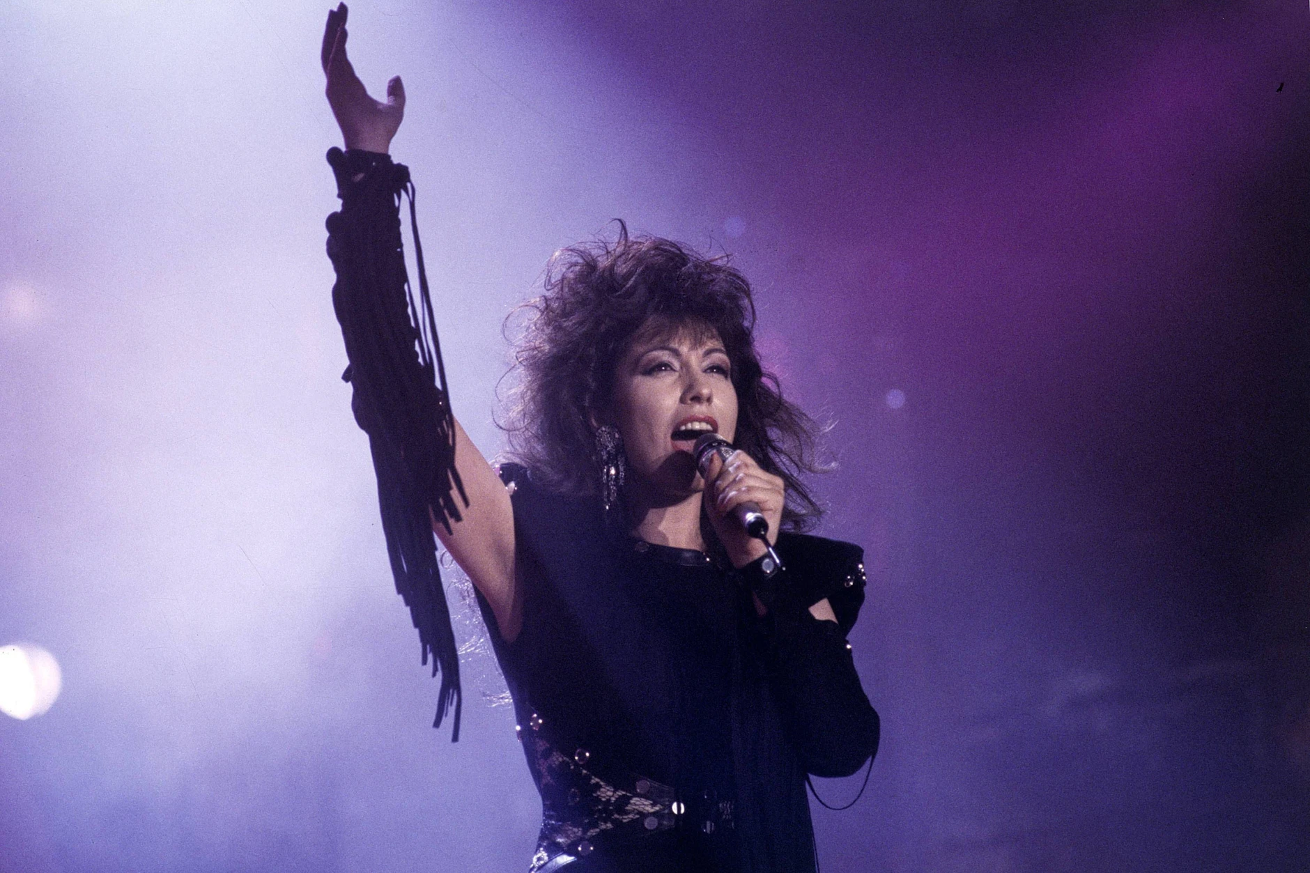 Archivbild von 1987: Jennifer Rush performt hier Power of Love.