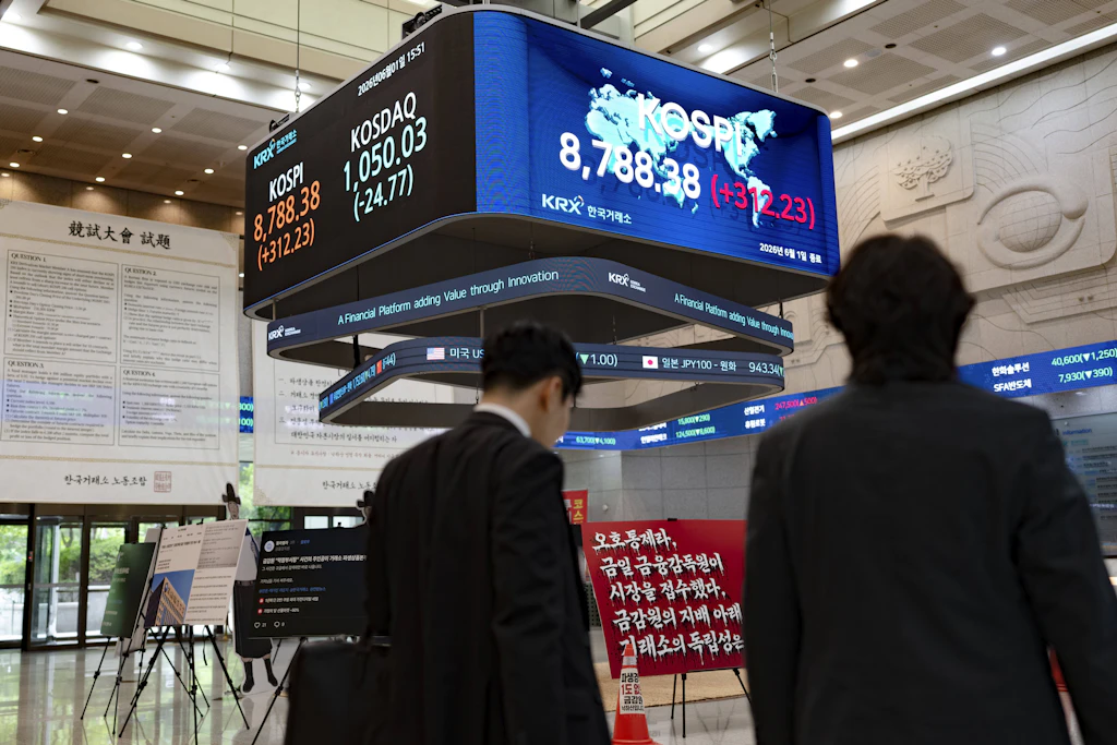 Südkorea überholt Indien als sechstgrößten Aktienmarkt der Welt – KI-Boom treibt Börse an