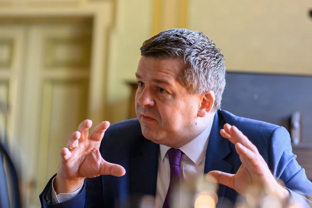 Sven Schulze (CDU), Ministerpräsident von Sachsen-Anhalt, will sich nach der Landtagswahl erneut wählen lassen.