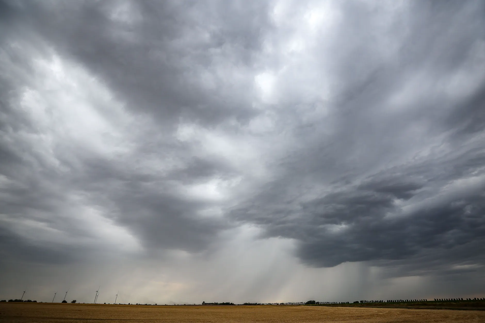 Kräftiger Wind und Regen werden am Wochenende das Wetter in weiten Teilen Deutschlands beherrschen.