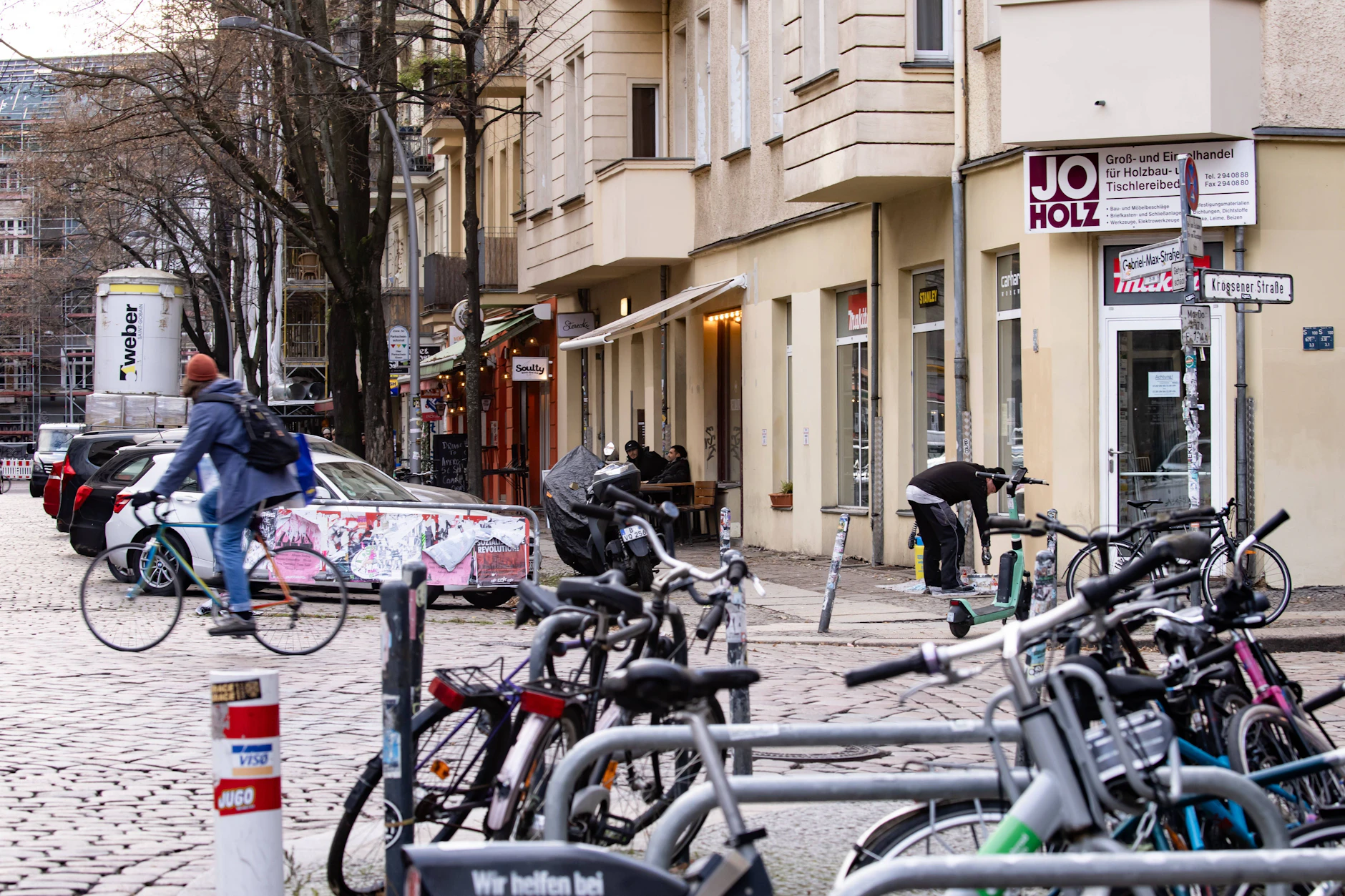 Die Bürgerinitiative Fhain fordert: Keine Fußgängerzone am Boxhagener Platz!