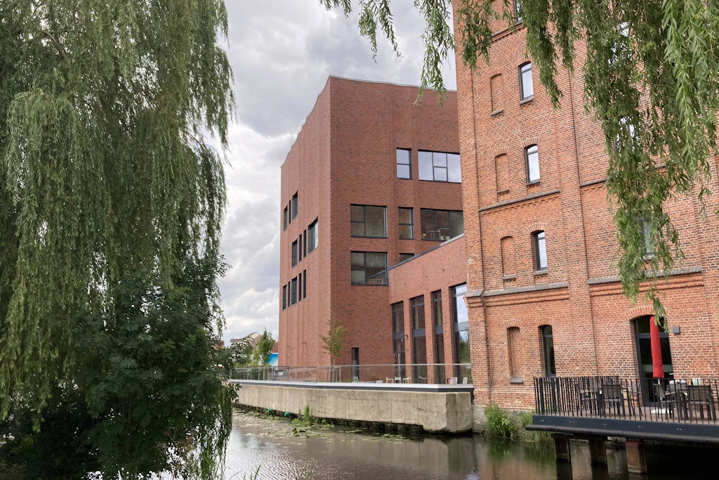 Die Kulturmühle in Parchim mit dem Jungen Staatstheater, dem Stadtmuseum und dem Restaurant "Mahlwerk". Hier fand der Festakt zum 800-jährigen Stadtjubiläum statt.
