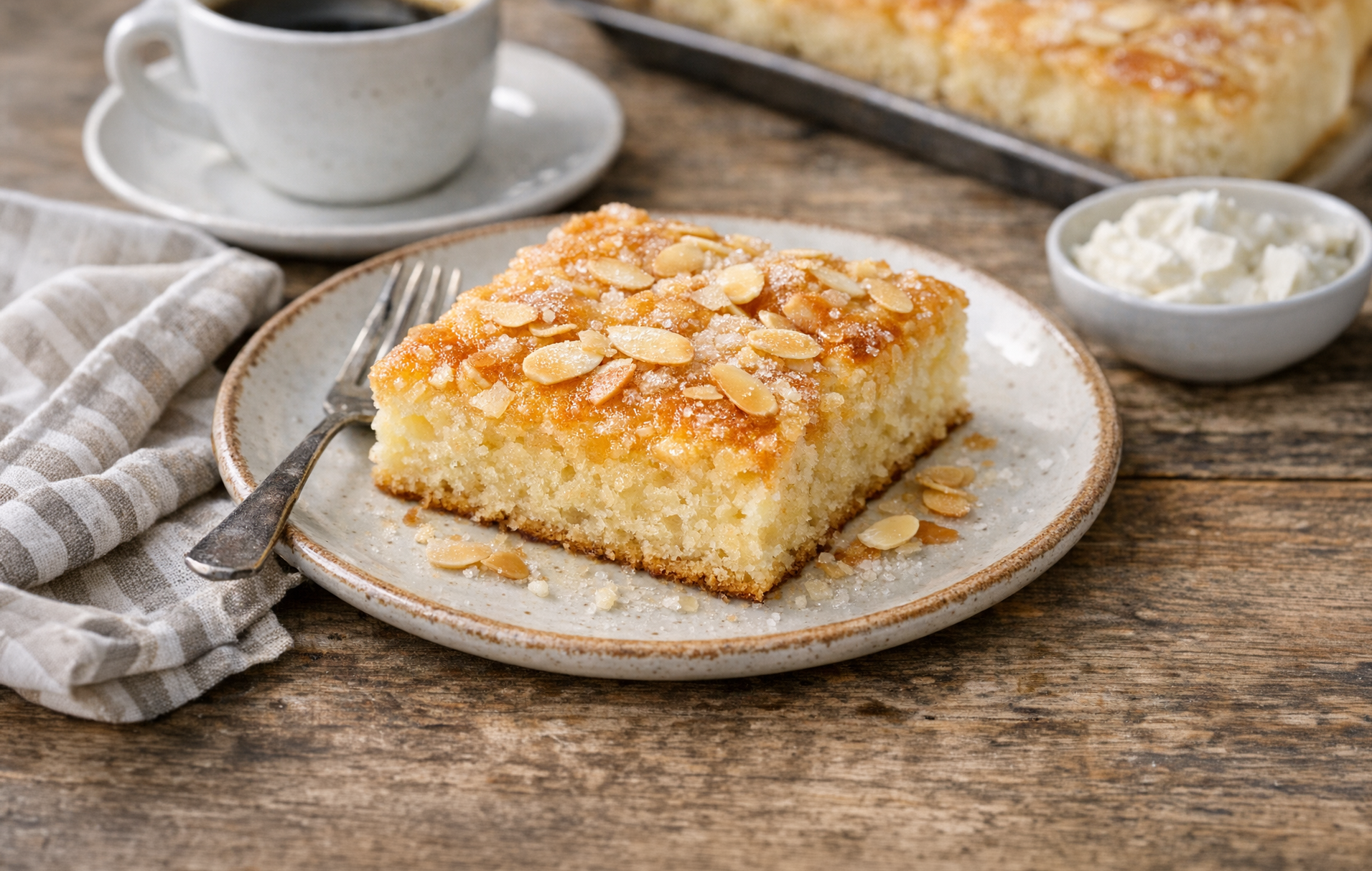 Butter-Zuckerkuchen: Saftiger Kuchen dank Omas Geheim-Trick