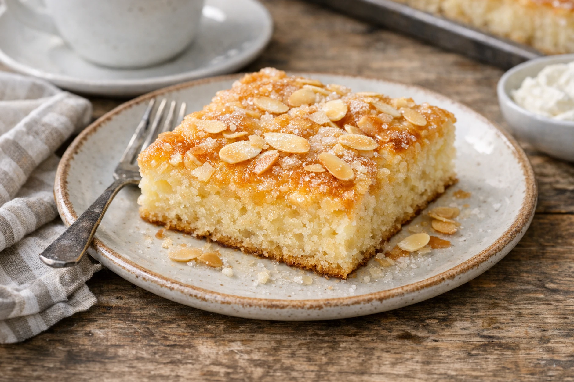 Richtig saftig muss er sein: Der geniale Butter-Zuckerkuchen vom Blech zergeht förmlich auf der Zunge!