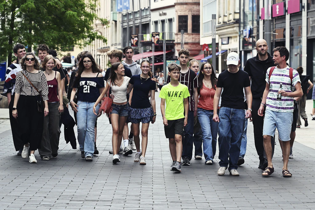 „Die Menschen sind hier im Osten einfach viel offener als bei uns in Frankfurt“, bilanzierte ein Gastschüler.
