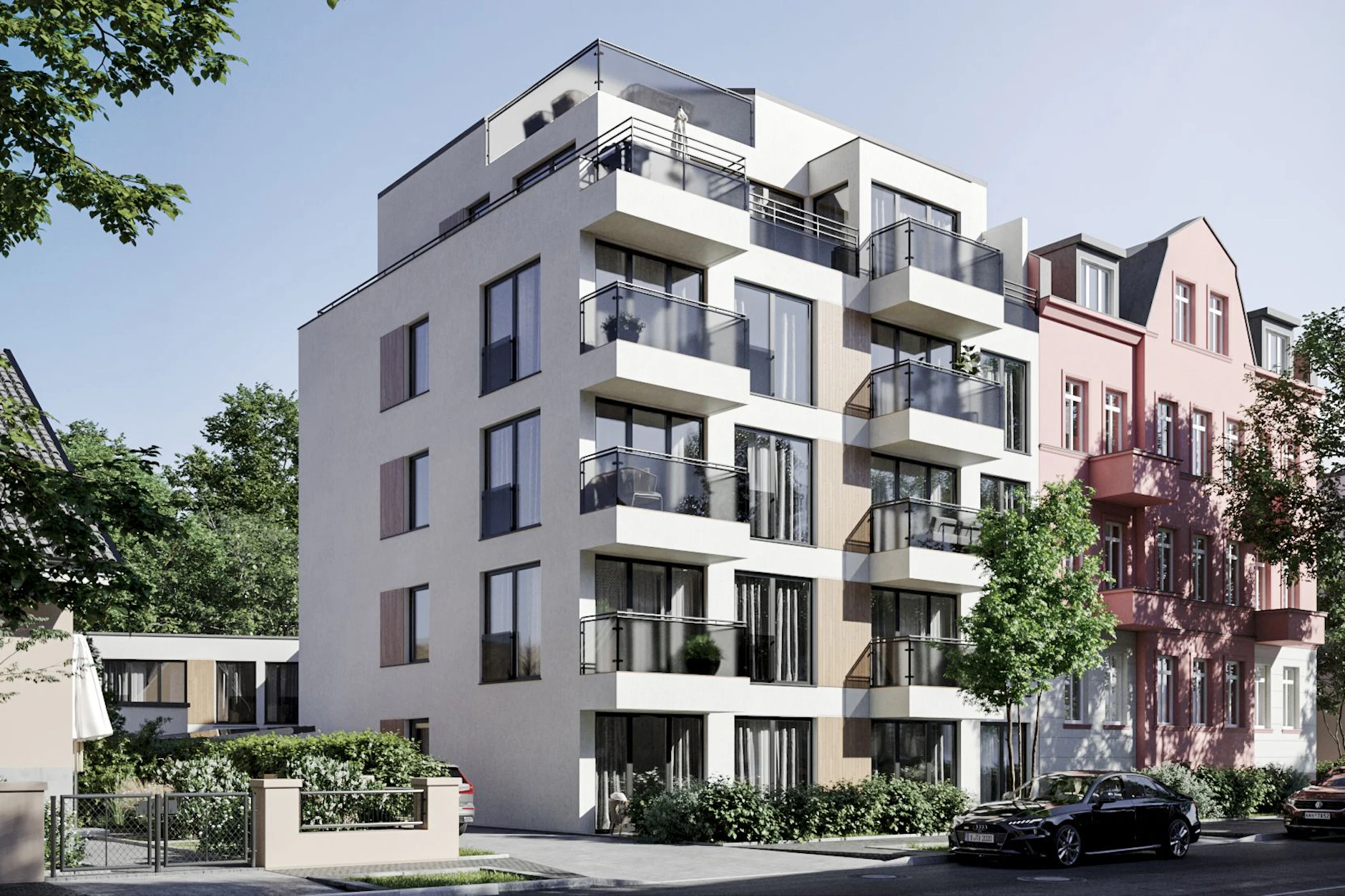 Das Projekt SaxonYards in der Sachsenstraße der Homepoint Gruppe. Die Wohnungsanbieter-Gesellschaft ist pleite.