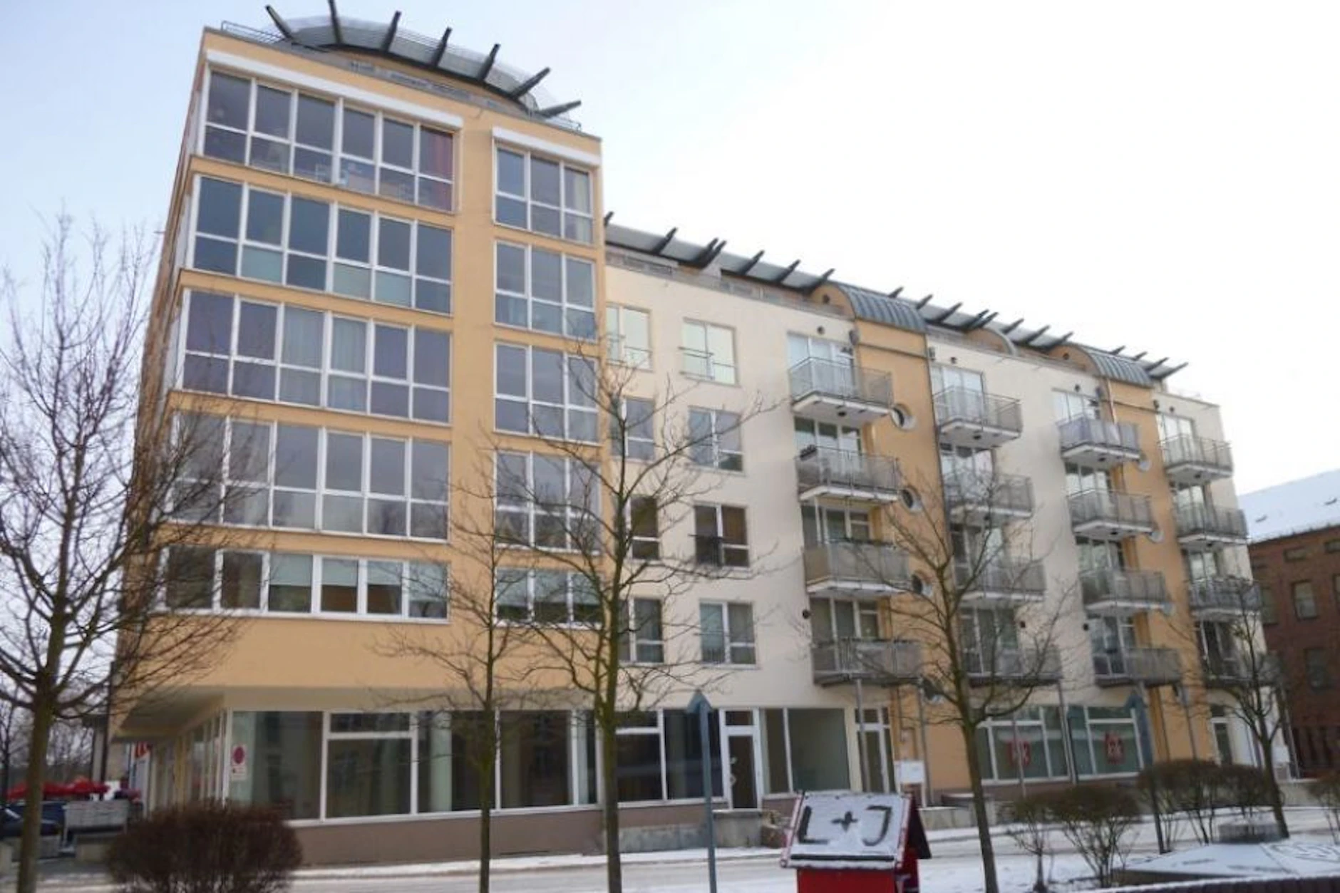 Die insolvente Gesellschaft gehört zur Homepoint-Gruppe mit Sitz in Berlin. Zu sehen ist hier ihr Projekt „Kaffeefabrik“ in der Lindenstraße.