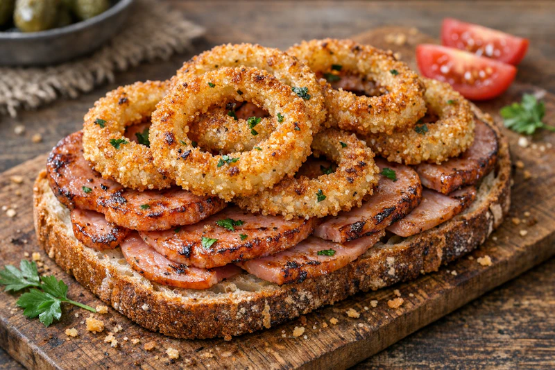 Gebackene Zwiebeln auf Wurstbrot: So ging deftig bei Kurt Drummer!
