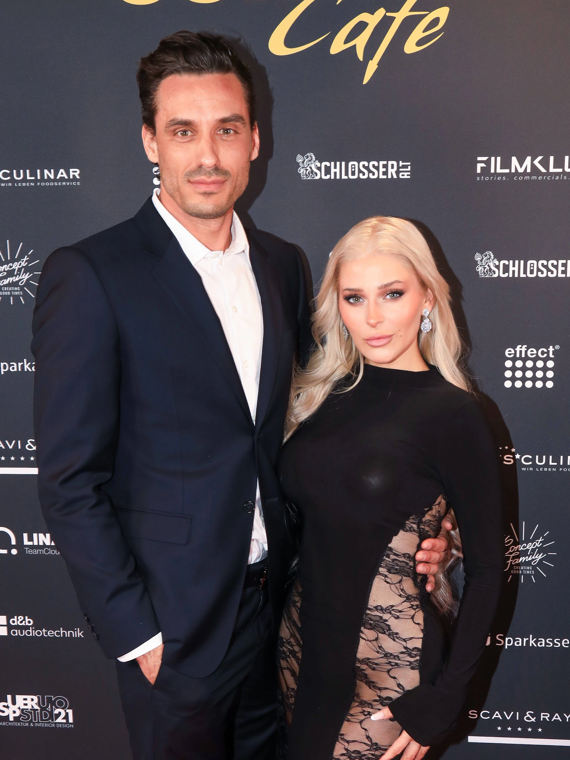 Marie Reim mit ihrem Freund Raphael Wolf.