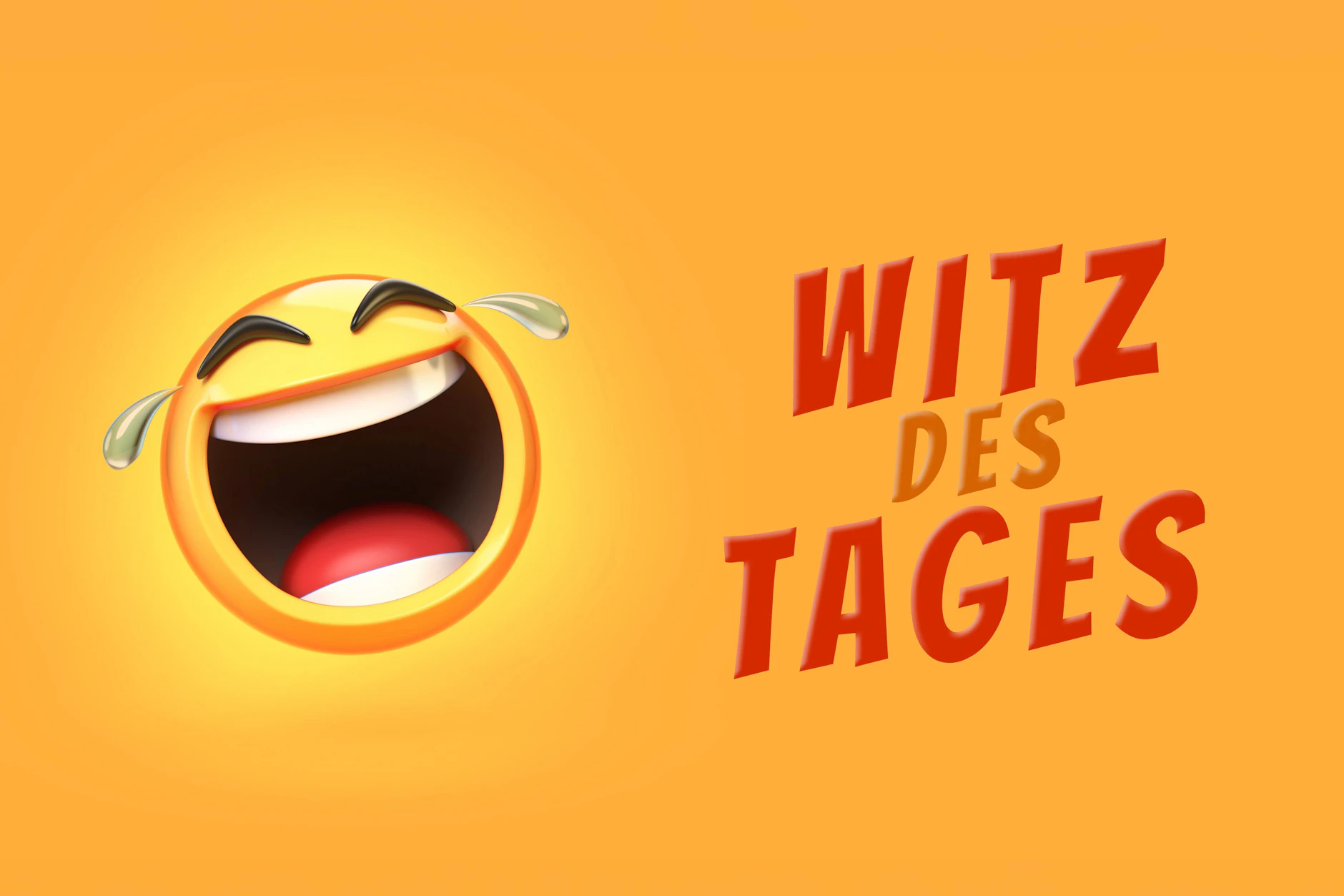 Sie wollen mal wieder lachen? In unserer Rubrik Witz des Tages gibt es jeden Tag drei lustige Witze, die Sie mit einer ordentlichen Dosis Humor in den Tag starten lassen.