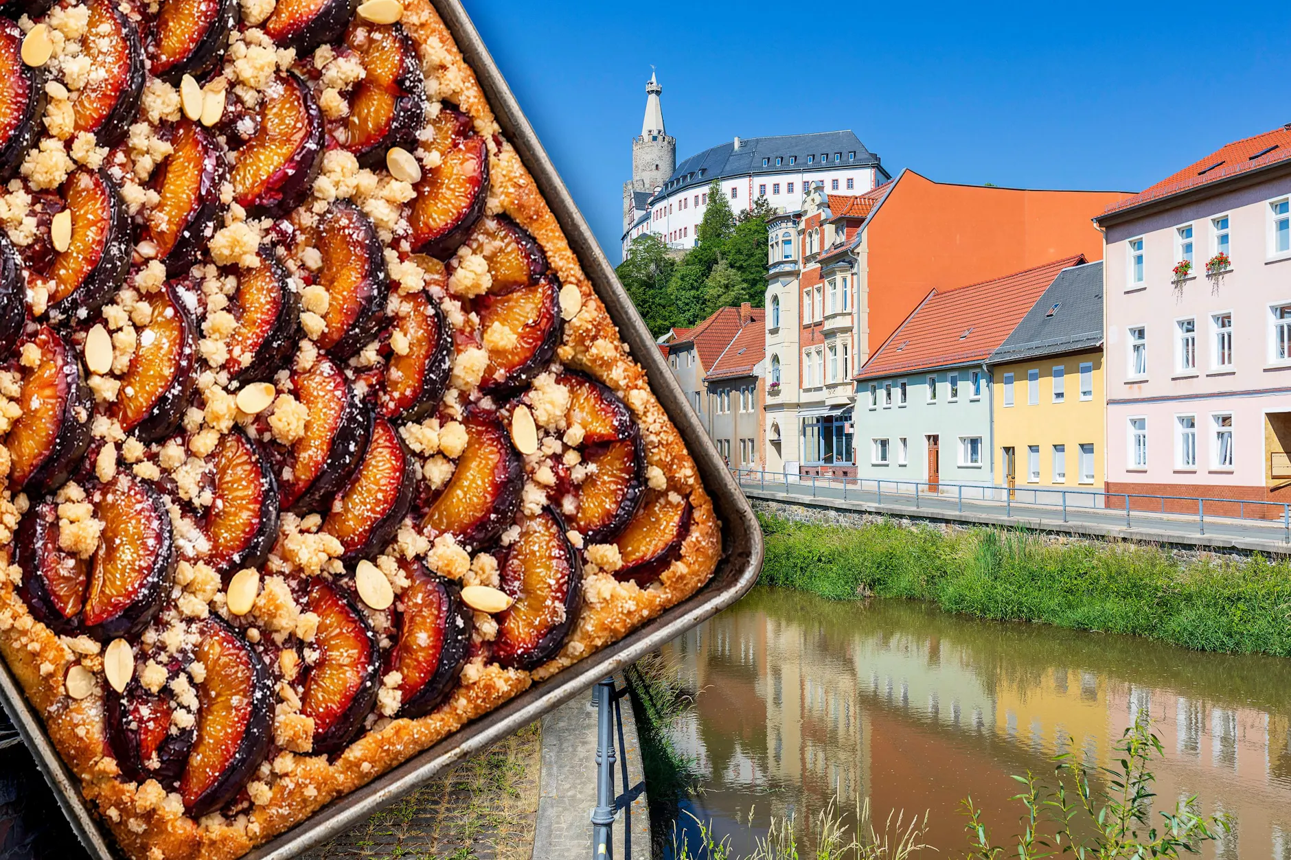 In Weida in Thüringen weiß man, wie guter Blechkuchen gemacht wird. Hier wird die Backtradition lebendig gehalten, dafür sorgen die Weidschen Kuchenfrauen.